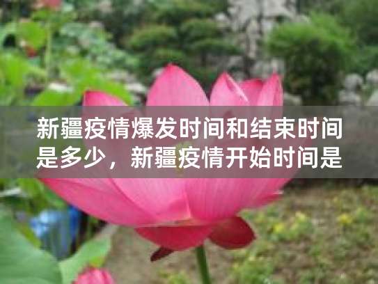 新疆疫情爆发时间及封城次数，你了解多少？