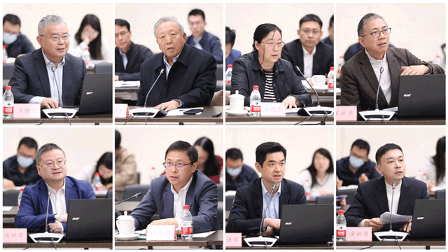 央行行长召开经济金融专家座谈会。这八位参与者是谁？